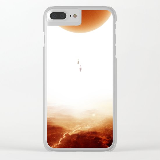 Mars Diving Clear iPhone Case