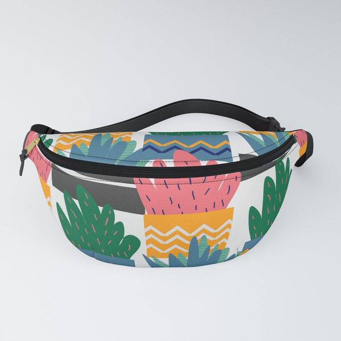 Potted plant pattern Fanny Pack