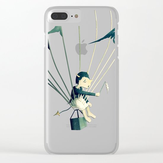 Good Old Fashioned Villain Clear iPhone Case