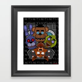Five Nights at Freddy's Framed Art Print