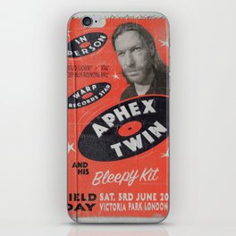 Aphex Twin Field Day 2017 iPhone Skin