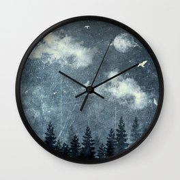 The cloud stealers Wall Clock