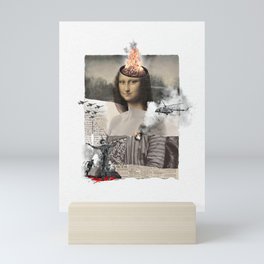 Girl on Fire Mini Art Print