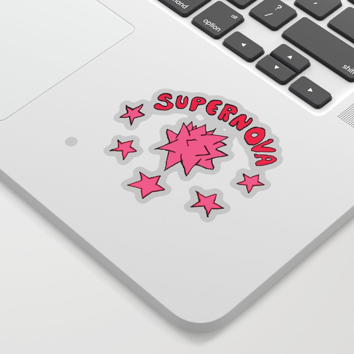 Supernova design Sticker