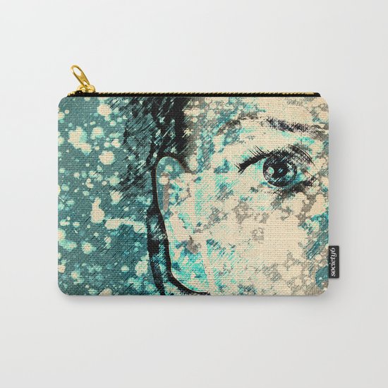 Snow People Carry-All Pouch