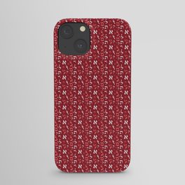 Hebrew Letters Pattern iPhone Case