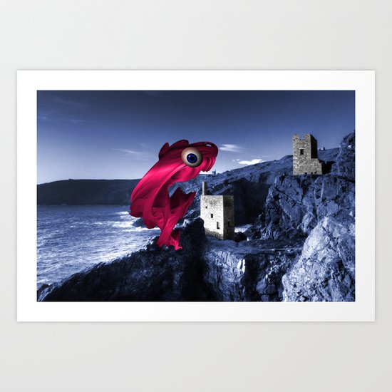 The Mine Swallower Art Print