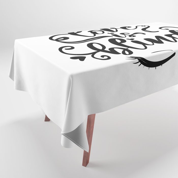 Love Is Blind Tablecloth