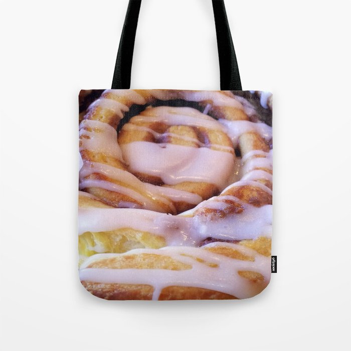 Cinnamon Roll Tote Bag by PerfectlyImperfect