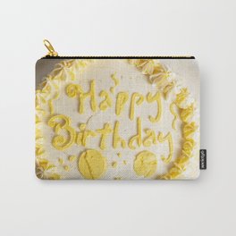 Happy Birthday Cake Carry-All Pouch