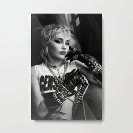 MileyCyrus, Music Poster Wall Art Print Metal Print | Digital, Rock, Illustration, Mileycyrus, Disco, Rockmusic, Music, Typography, Painting, Graphicdesign 