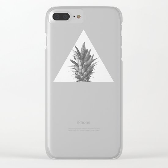 Pineapple Top II Clear iPhone Case