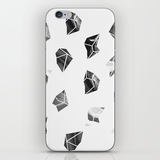 Marble Fragments iPhone Skin