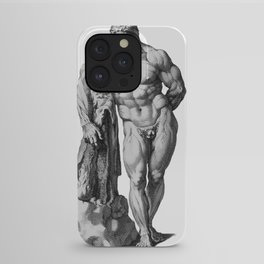 Hercules statue art iPhone Case