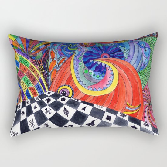 Fantasy Room Rectangular Pillow