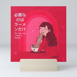 Ramen Girl Mini Art Print