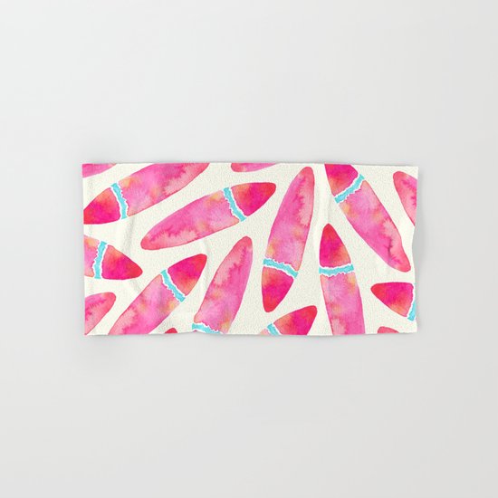 Pink Surf Hand & Bath Towel