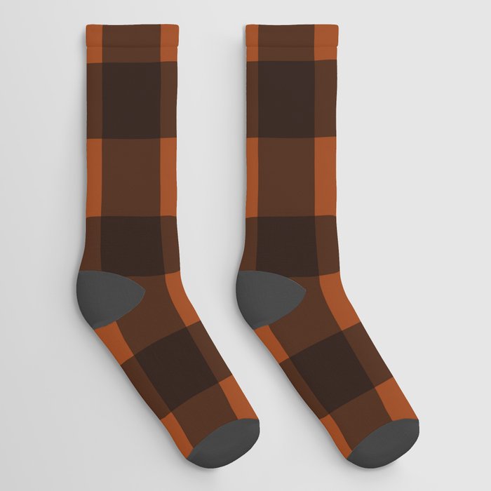Flannel pattern 10 Socks