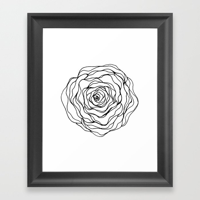 Flower  Framed Art Print