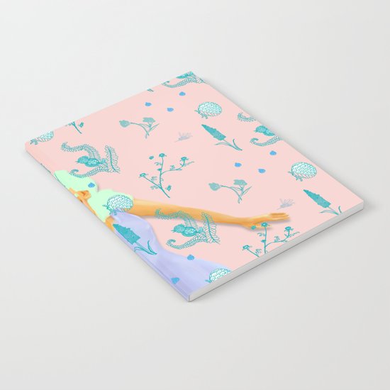 Design Based in Reality Pink Notebook