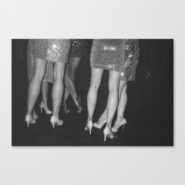 Disco Girls  Canvas Print