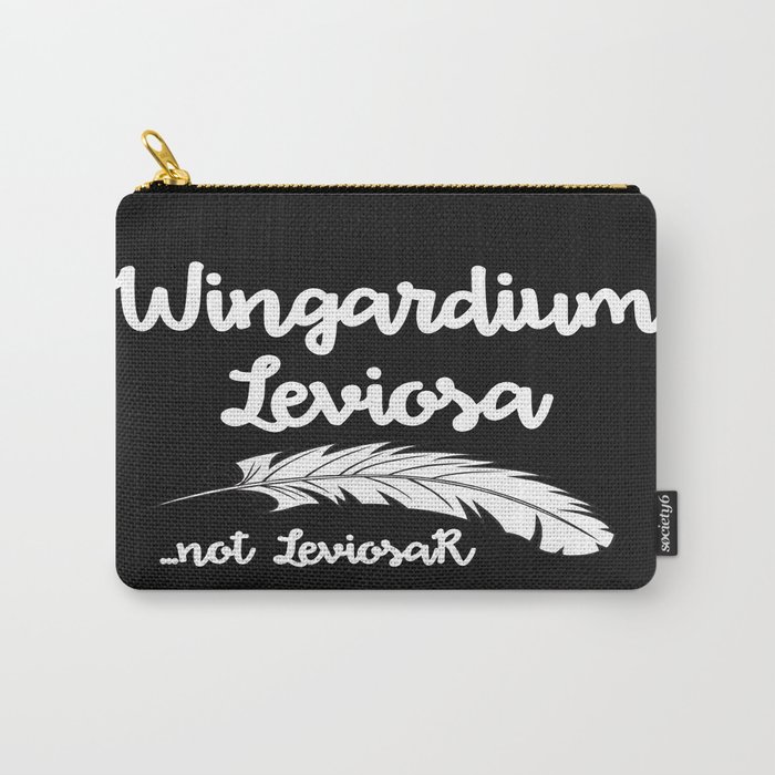 Wingardium Leviosa - black Carry-All Pouch