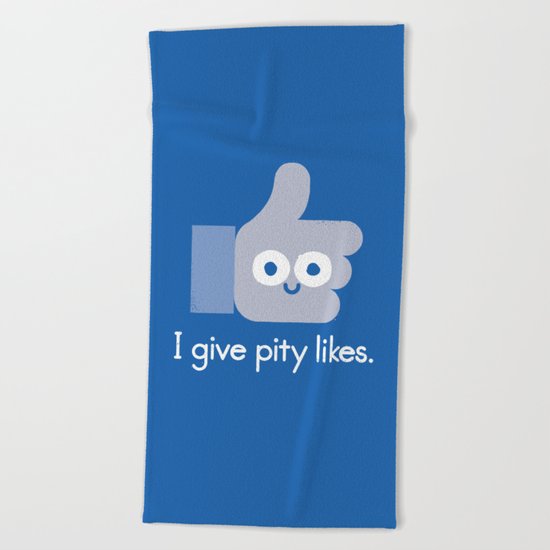 No Comment Beach Towel
