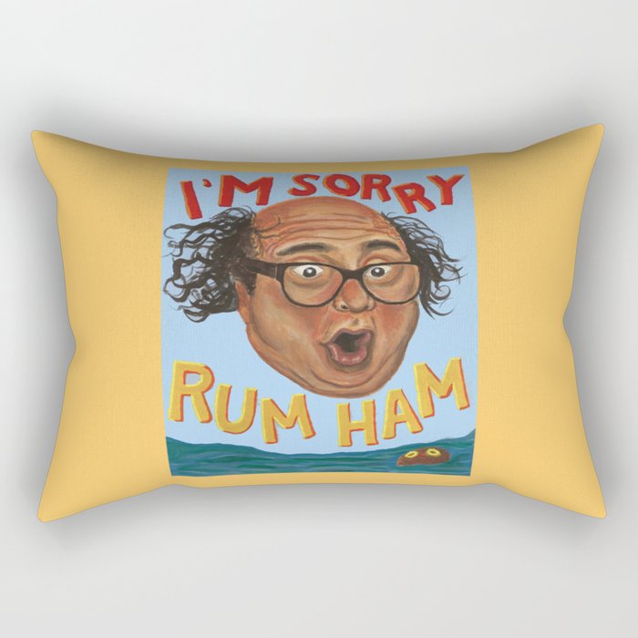 Rum Ham Rectangular Pillow