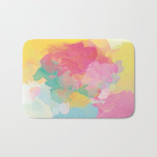 RAINBOW SPLATTER LAYERS Bath Mat