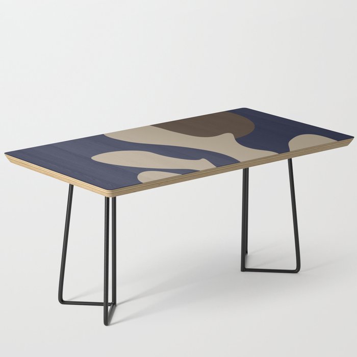 6   Abstract Digital Shapes 211212 Minimal Art  Coffee Table