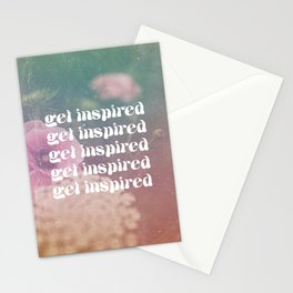 Get Inspired Stationery Card