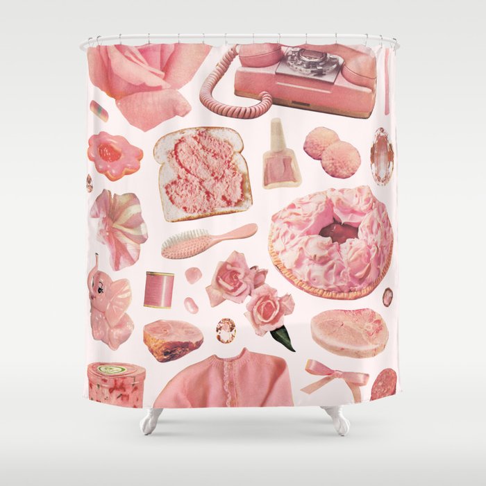 PINK by Beth Hoeckel Shower Curtain