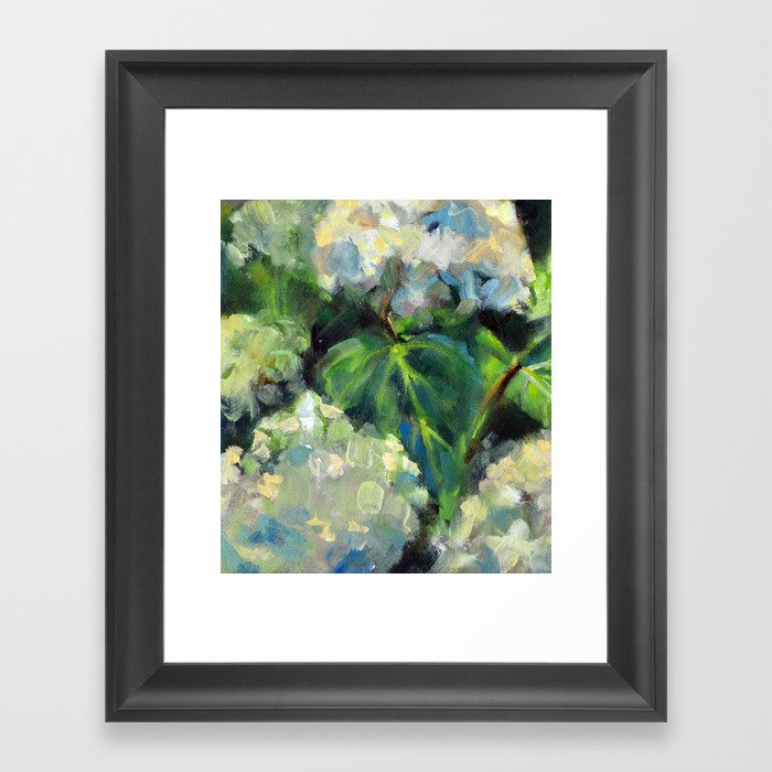 Hydrangeas in the Catskills Framed Art Print