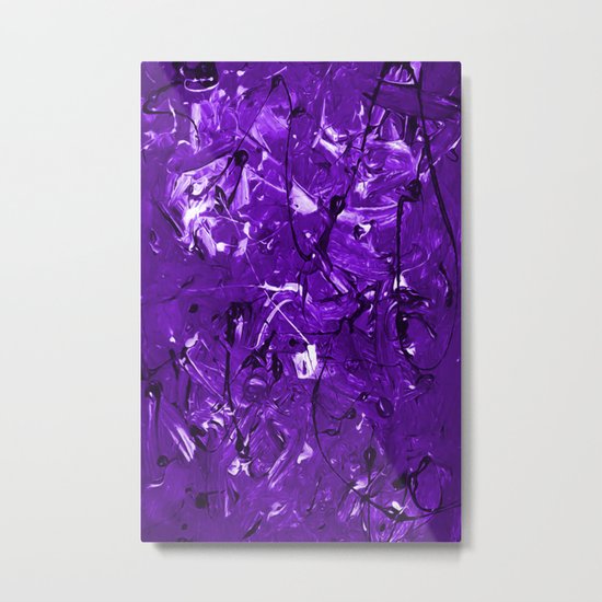 Violet Chaos Metal Print