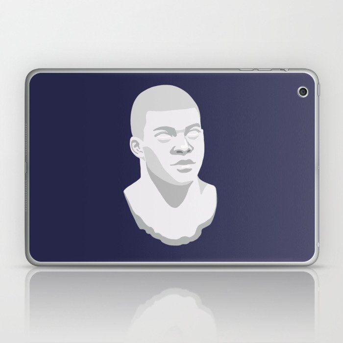 Kylian Mbappe Antic Bust Laptop Ipad Skin By Souriart Society6
