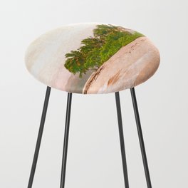 desert island impressionism painted realistic scene Counter Stool