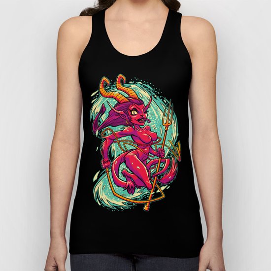 SHE-KRAMPUS Unisex Tank Top