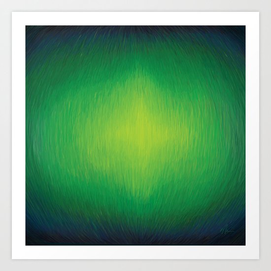 Threaded - Abstract Painting Art Print