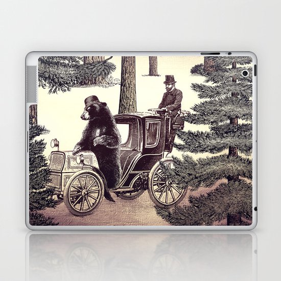 Two Gentlemen in the Forest Laptop & iPad Skin