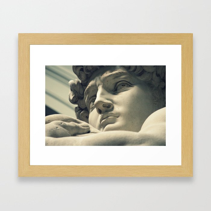 Michelangelo's David Framed Art Print