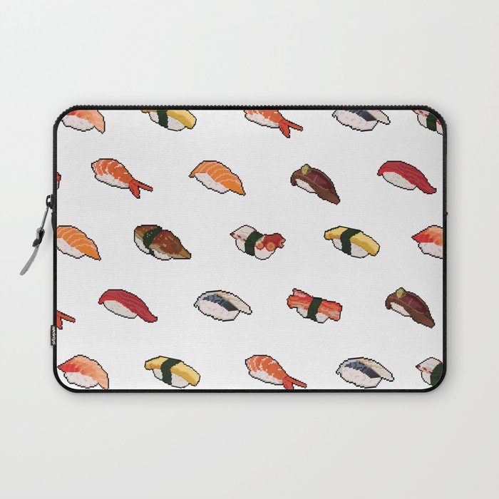 Pixelated Sushi Laptop Sleeve