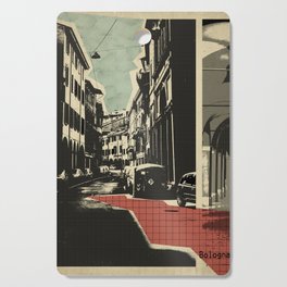 Bologna - retro card Cutting Board