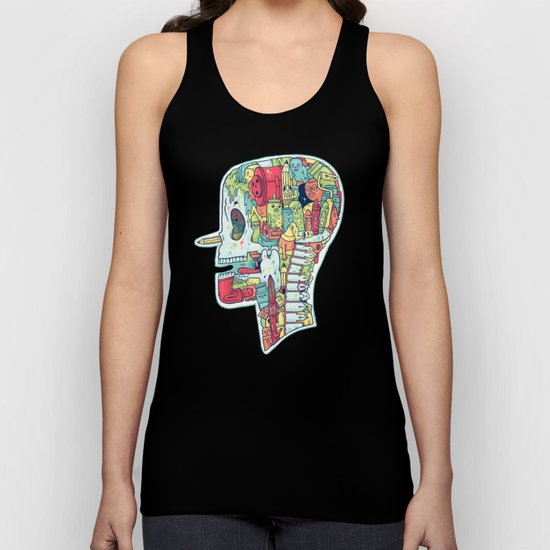 Illustrator to the Bone Unisex Tank Top