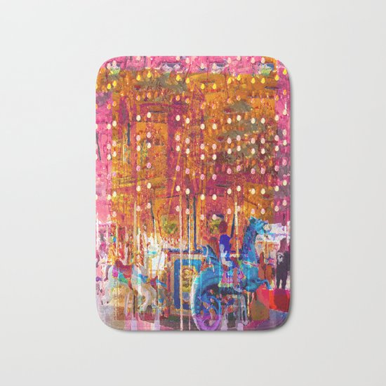Today We Ride Angry Sea Dragons For Three Tickets Bath Mat
