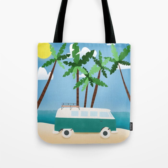Summer Drive Tote Bag