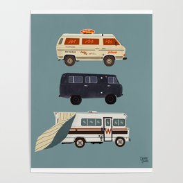Stranger Vans Poster