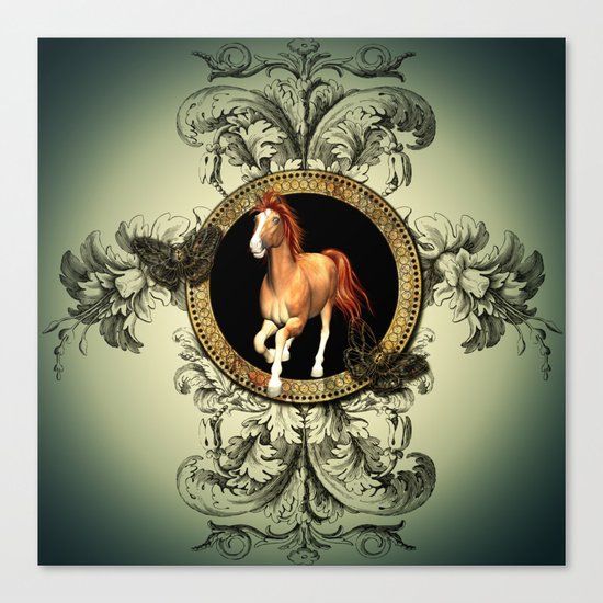 Wonderful horse Canvas Print