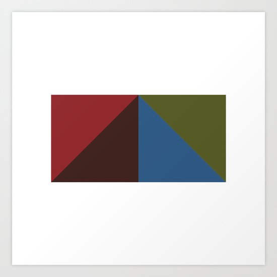 #416 Pyramid – Geometry Daily Art Print