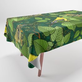 Goldfinch Forest Tablecloth