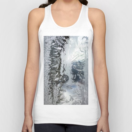 Frosty window Unisex Tank Top